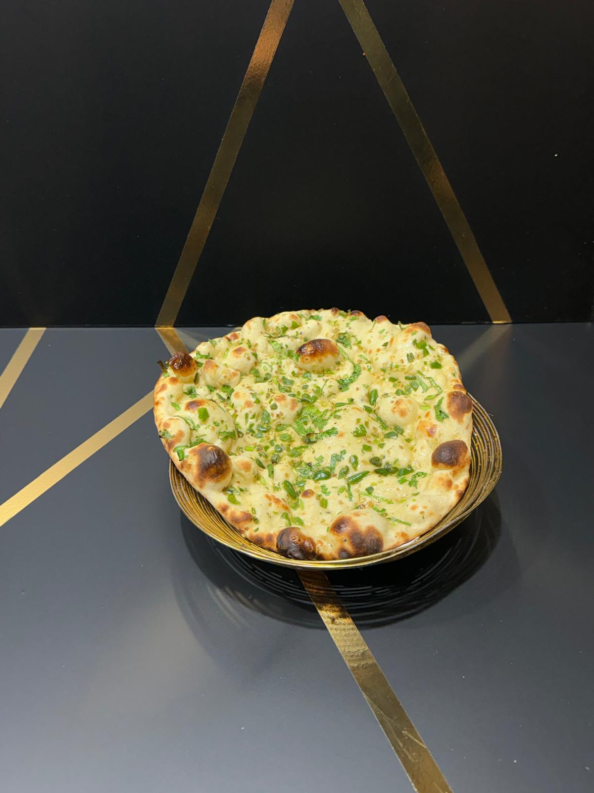 chilli coriander naan