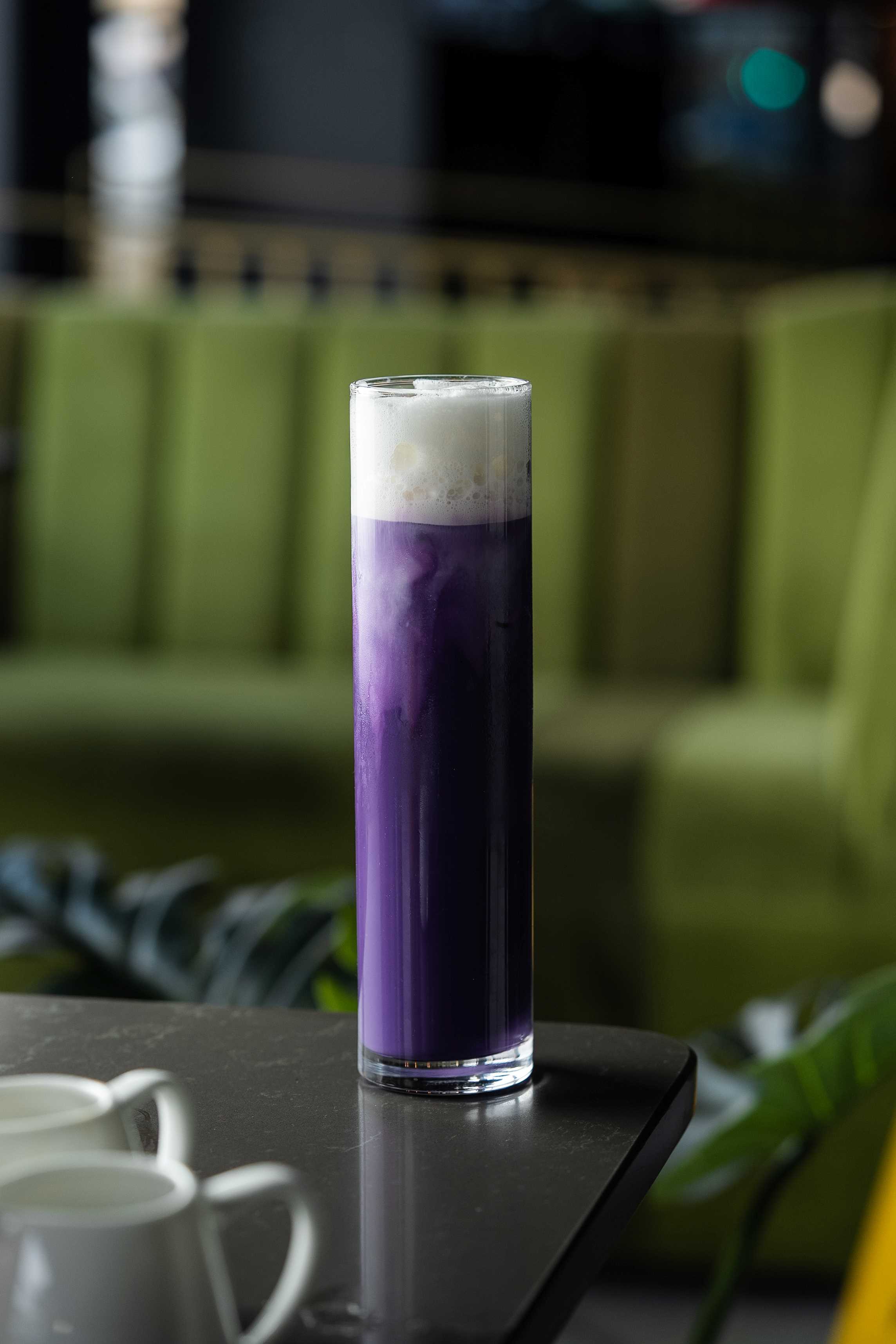 purple spanish latte