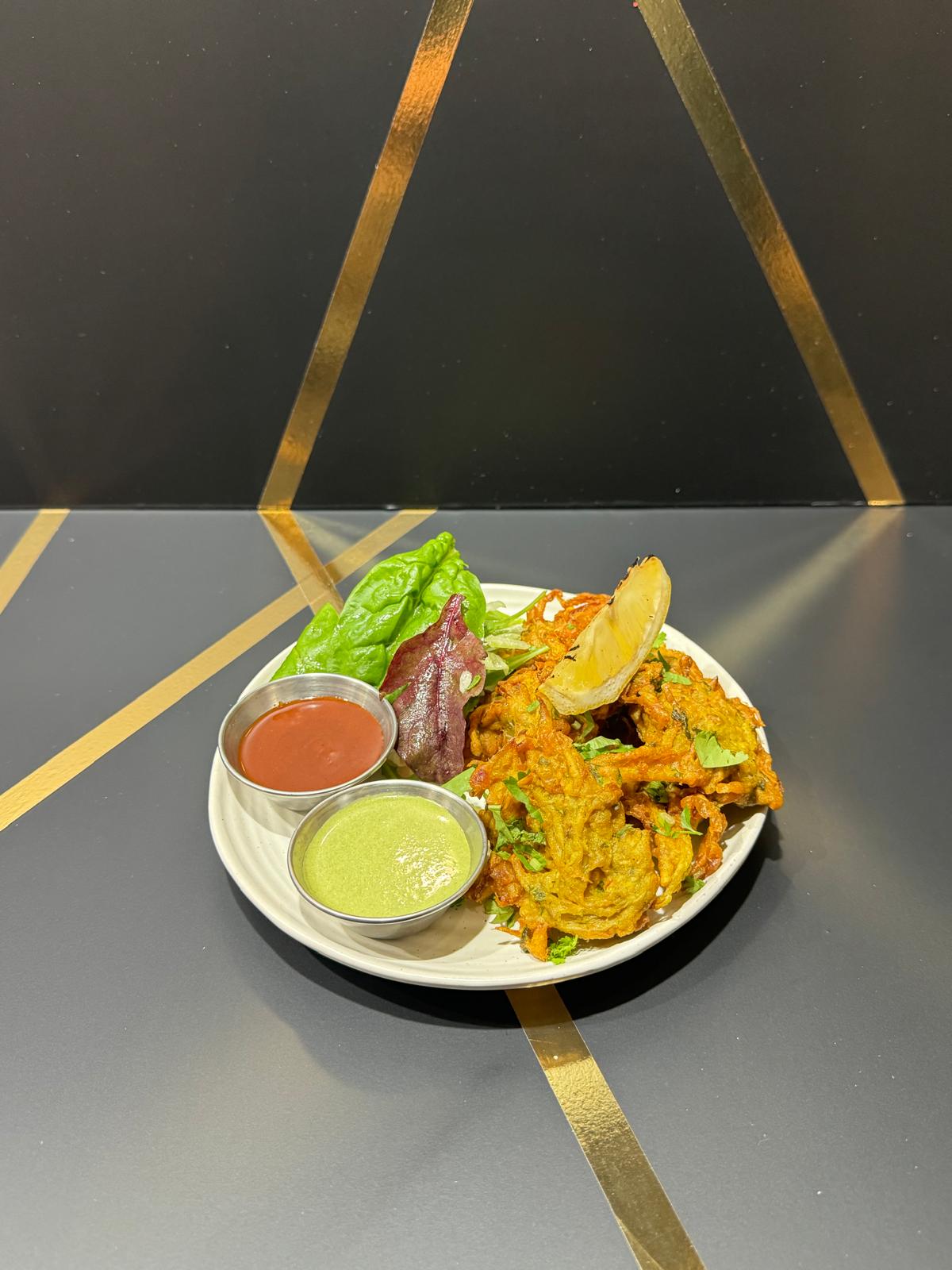 pakora plate