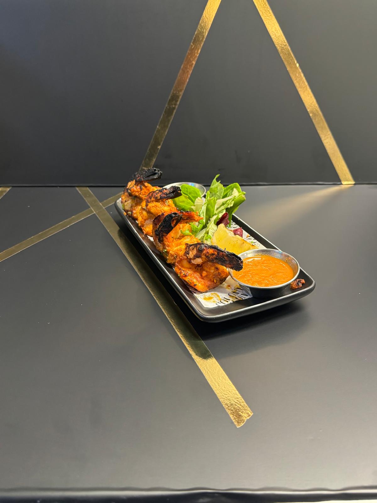 tandoor king prawns