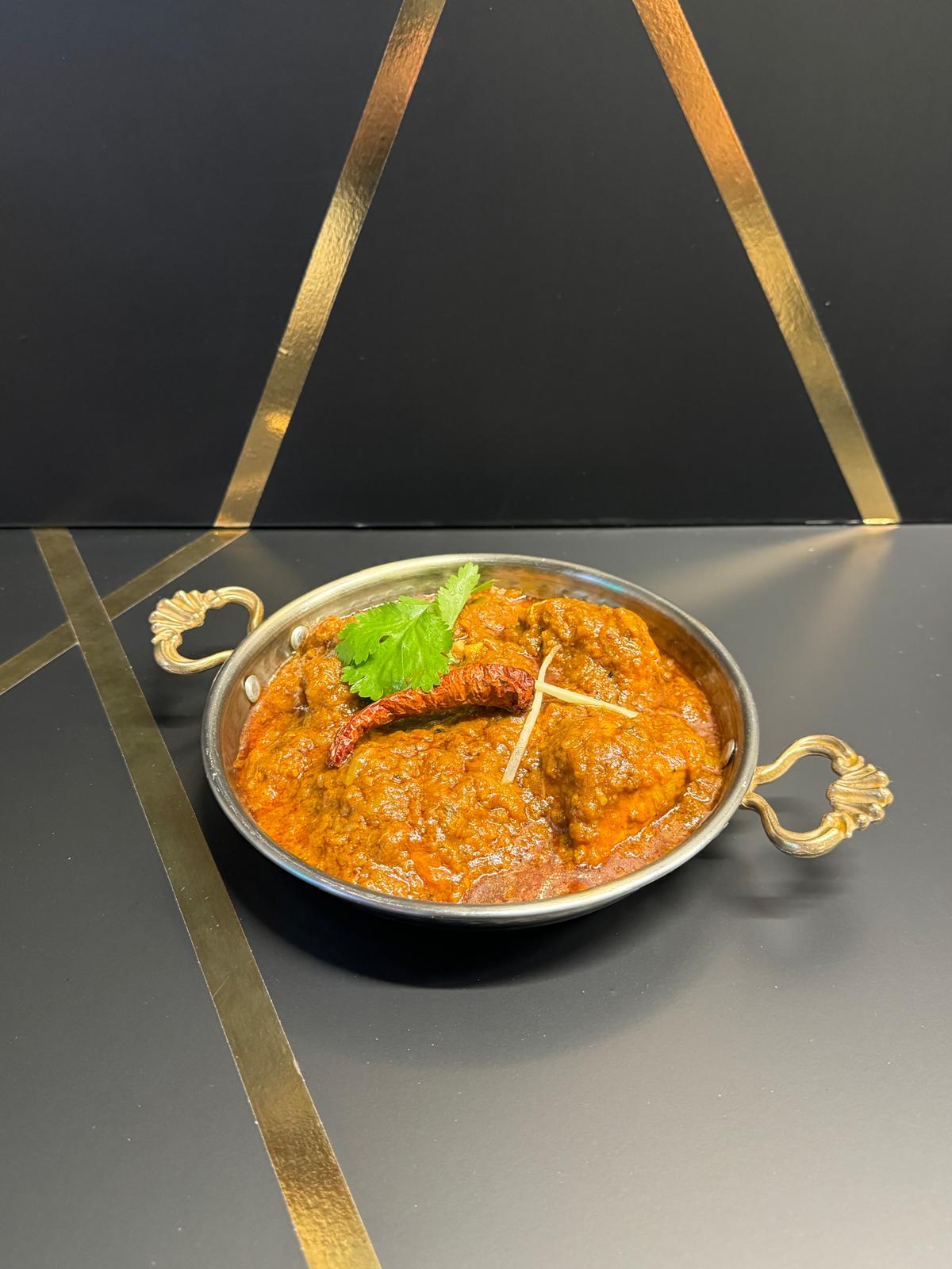 chicken karahi on bone
