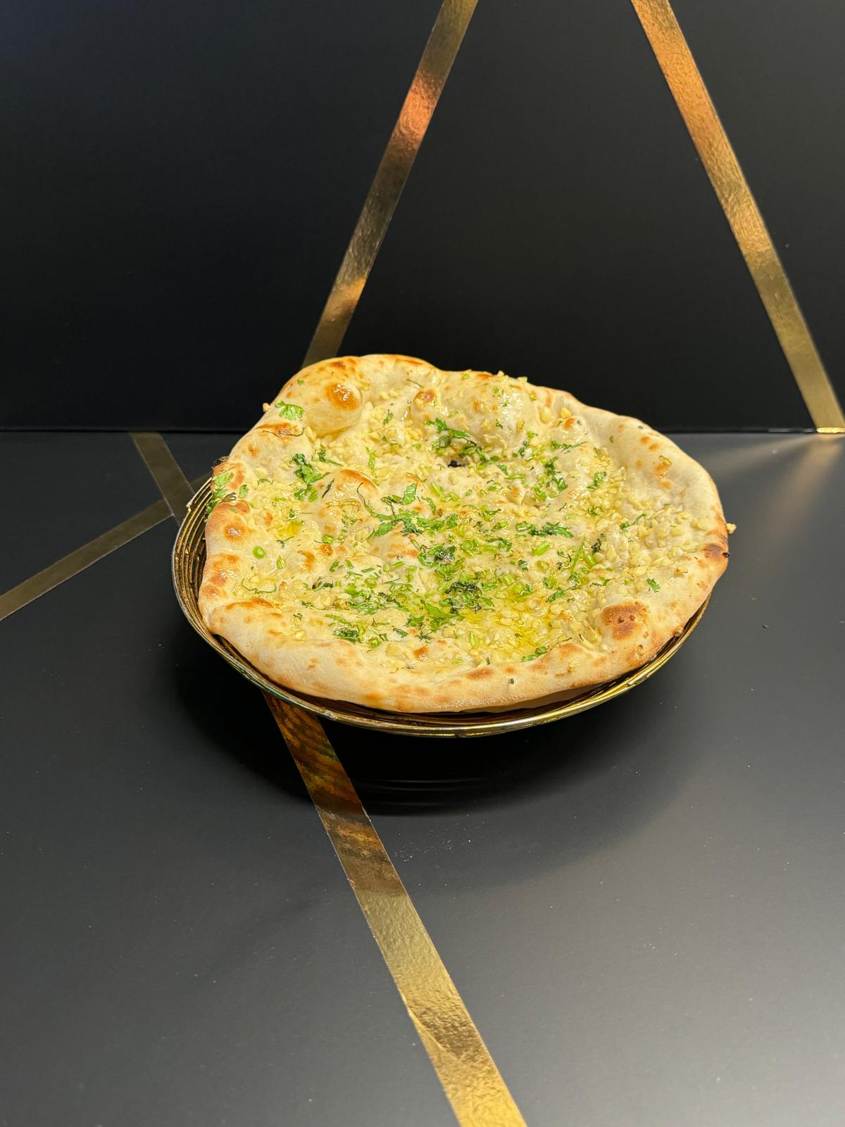 garlic coriander naan